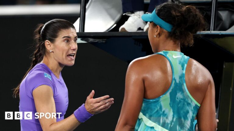 Australian Open 2026: Naomi Osaka and Sorana Cirstea have awkward handshake after second round match Sorana Cirstea argues with Naomi Osaka