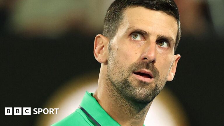 Australian Open 2026: Novak Djokovic through after default scare, Stan Wawrinka bids farewell Novak Djokovic celebrates