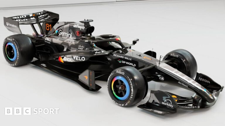 F1 pre-season testing: McLaren & Red Bull release images of 2026 cars The new McLaren MCL40 F1 car