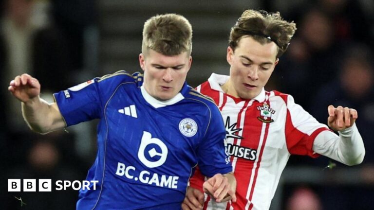 Independent football regulator to review parachute payments as part of State of the Game report Jordan James of Leicester City (left) in action with Caspar Jander (right) of Southampton