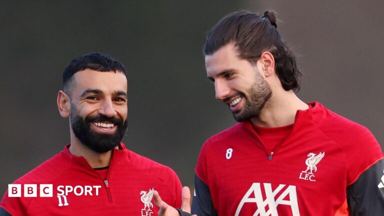 Liverpool: Dominik Szoboszlai on Mo Salah & ‘disrespectful’ jibe Mo Salah (left) and Dominik Szoboszlai laugh together