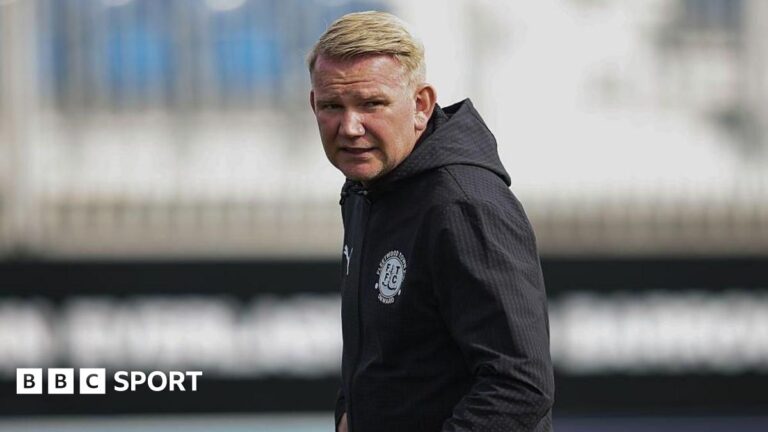 Pete Wild: Fleetwood Town boss is dismissed by League Two club Fleetwood head coach Pete Wild