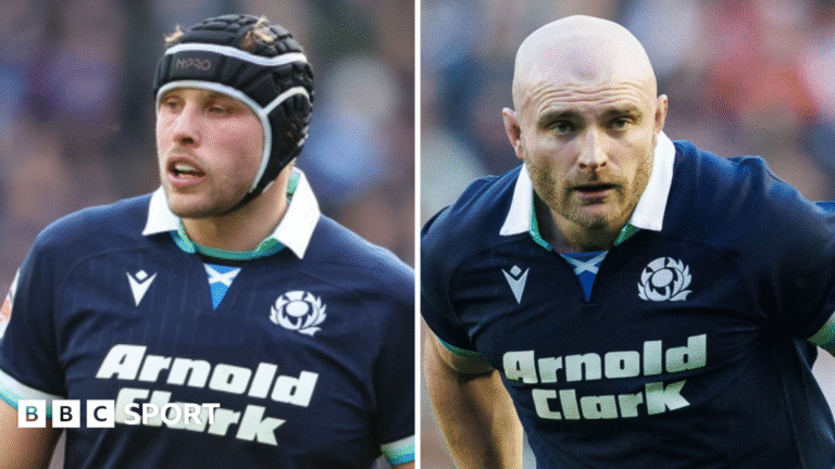Scotland call on Gray and Cherry for Six Nations Jonny Gray and Dave Cherry
