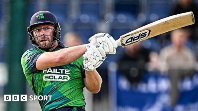 T20 World Cup: Ireland beat UAE in opening T20 as World Cup preparations continue Ross Adair