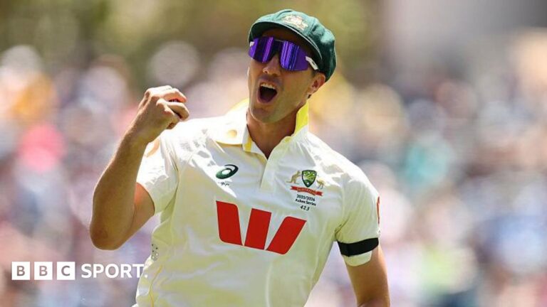 T20 World Cup: Pat Cummins ruled out tournament Pat Cummins celebrates