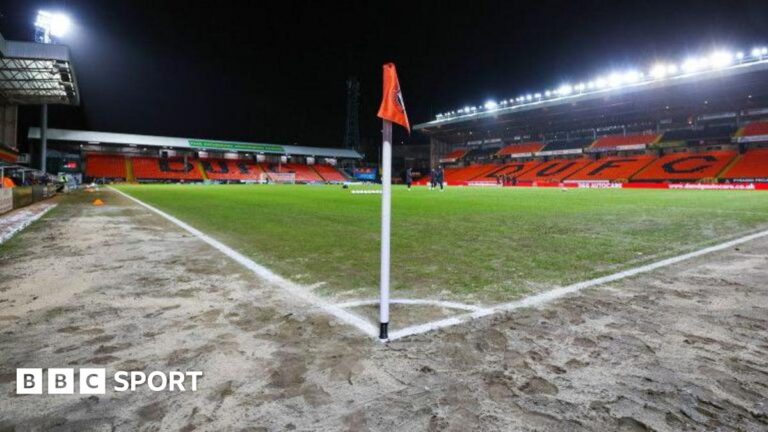 Dundee United v Aberdeen postponed after Tannadice pitch inspection Tannadice Park