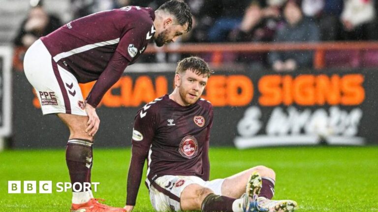 Hearts: Scottish Premiership leaders lose Stuart Findlay & Ageu England captain Harry Brook celebrates his century against Pakistan