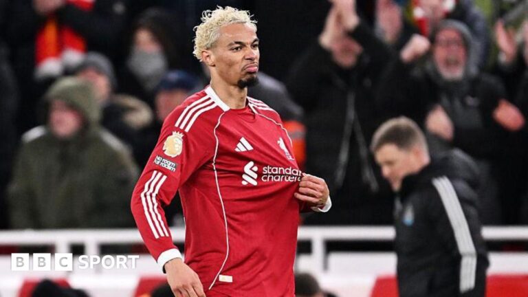 Liverpool 4-1 Newcastle: Hugo Ekitike draws Fernando Torres comparison as he haunts former admirers Newcastle Hugo Ekitike celebrates after scoring for Liverpool against Newcastle United at Anfield