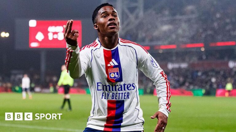 Lyon loan helping ‘explosive’ Endrick’s World Cup ‘dream’ with Brazil Endrick celebrates