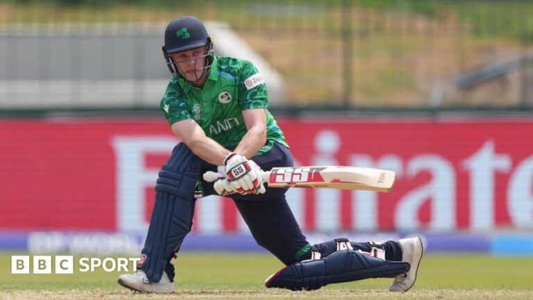 T20 World Cup: Lorcan Tucker’s 94 keeps Ireland’s hopes alive in Group B Lorcan Tucker