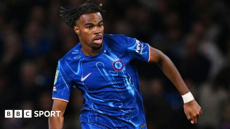 Does Carney Chukwuemeka show the demise of a 90-minute player? Carney Chukwuemeka of Chelsea in action during the Carabao Cup Third Round match between Chelsea and Barrow