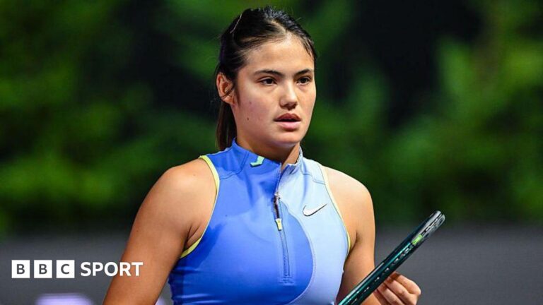 Emma Raducanu: British number one pulls out of Miami Open as she continues recovery from illness Emma Raducanu looking pensive during a match in early 2026