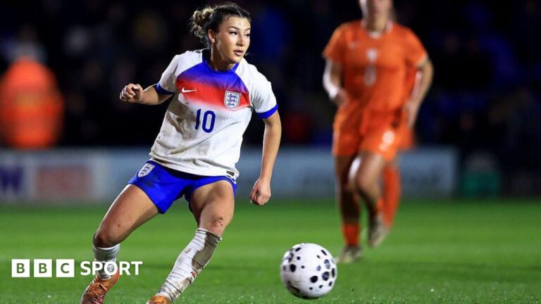Erica Meg Parkinson: England boss Sarina Wiegman’s surprise call-up for Portugal-based teenager England's Erica Parkinson playing at the Under-19 European Championships last summer