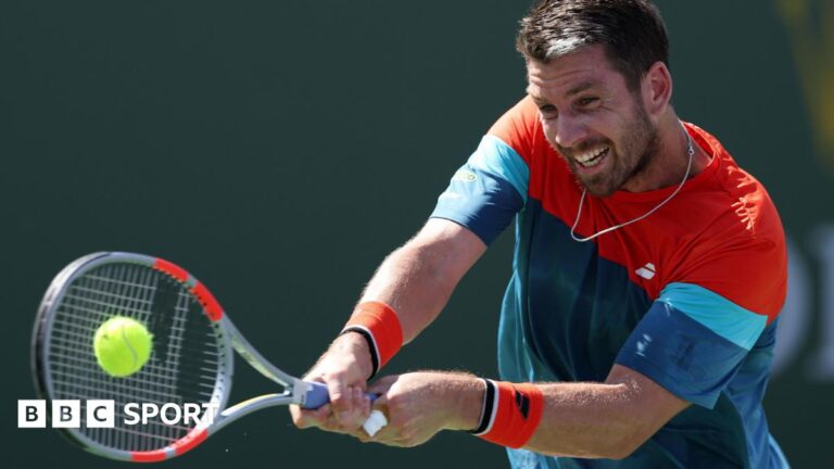 Indian Wells: Cameron Norrie may face Carlos Alcaraz in quarter-finals after beating Rinky Hijikata Cameron Norrie in action at Indian Wells