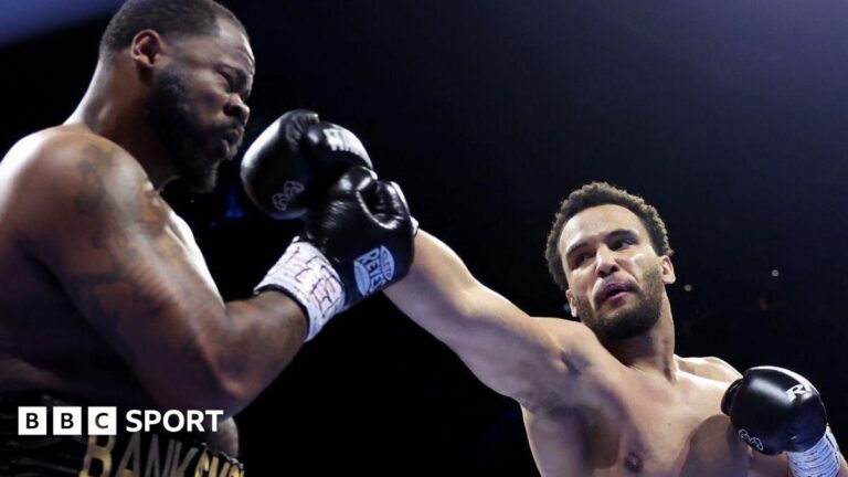 Itauma vs Franklin: Moses Itauma wins step-up fight with crushing fifth round stoppage Moses Itauma celebrates as Jermaine Franklin is on the canvas