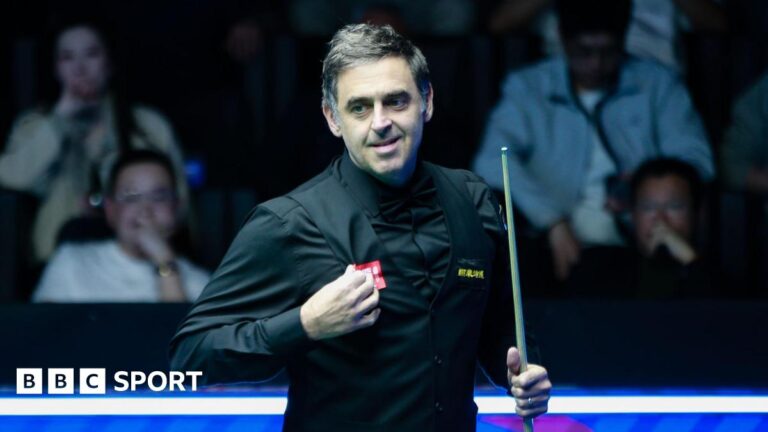 Ronnie O’Sullivan says return to form would be greatest achievement after World Open win Ronnie O'Sullivan reacts to a shot in his first round match against Ross Muir at the 2026 World Open Snooker