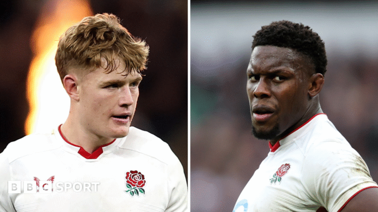 Six Nations: Fin Smith and Maro Itoje brush off on-pitch row Fin Smith and Maro Itoje playing against Italy