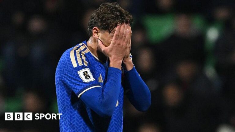 World Cup 2026: Could Italy miss out after ‘torturous’ qualifying campaign? Pio Esposito of Italy disappointment