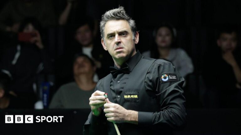 World Open: Ronnie O’Sullivan makes highest-ever professional break with historic 153 Ronnie O'Sullivan