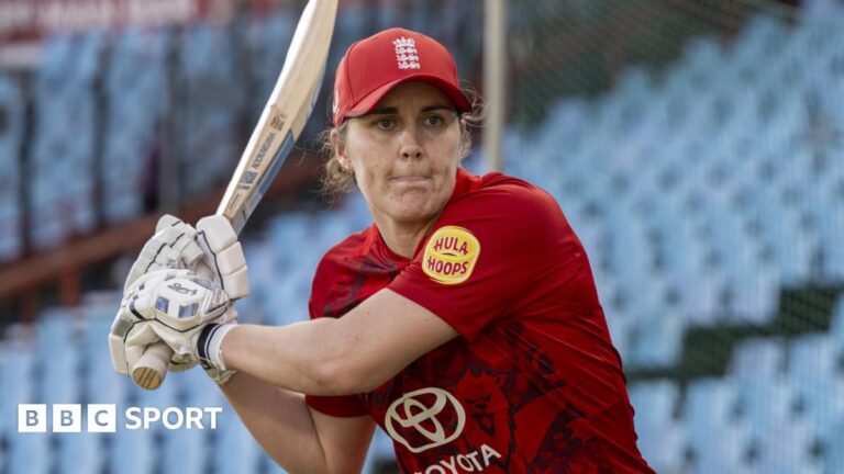 England T20 World Cup squad to attend camp with British Army over domestic matches Nat Sciver-Brunt plays a pull shot in the nets