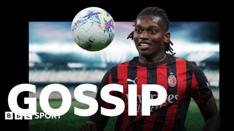 Football gossip: Leao, Alvarez, Fernandes, Anderson, Baleba, Risser, Rashford, Trafford Telegraph back page