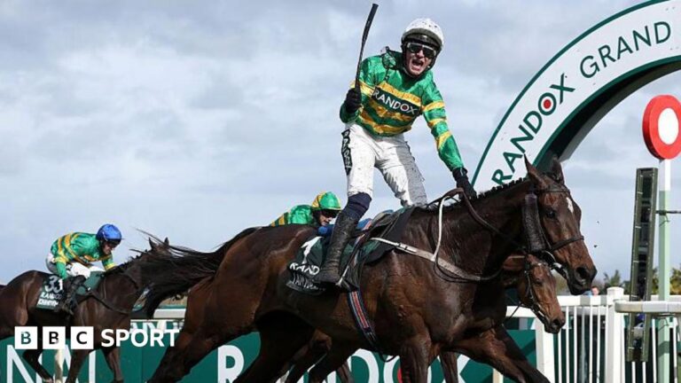 Grand National 2026: I Am Maximus wins at Aintree for trainer Willie Mullins Paul Townend on I Am Maximus