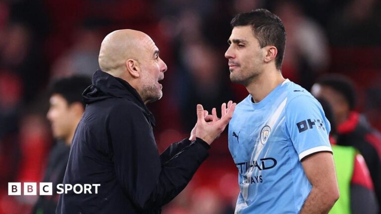 Man City: Pep Guardiola hopes Rodri will stay but unhappy players can leave Pep Guardiola and Rodri