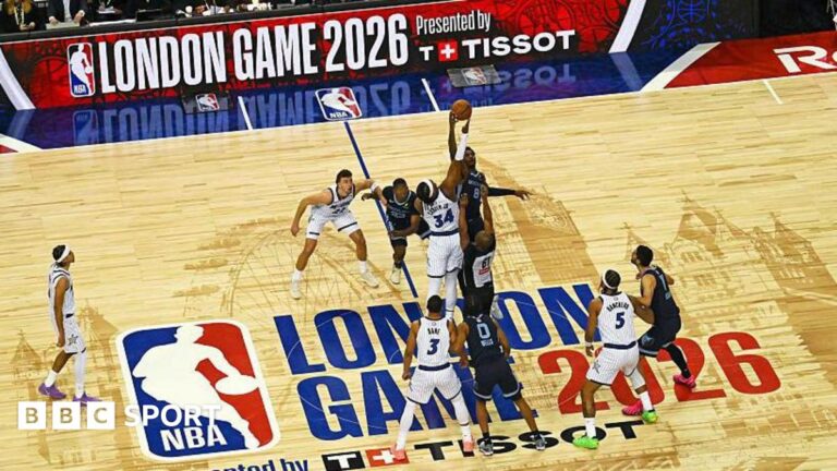NBA Europe: Billion-dollar bids made for franchises in proposed league Tip off during Orlando Magic v Memphis Grizzlies in the NBA London game