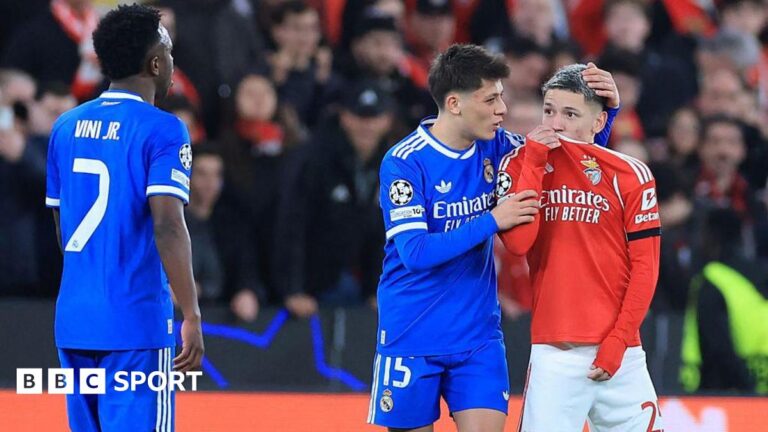 Players who cover mouths face red card at World Cup SL Benfica's Argentine forward Gianluca Prestianni hides his mouth while arguing with Real Madrid's Brazilian forward Vinicius Junior