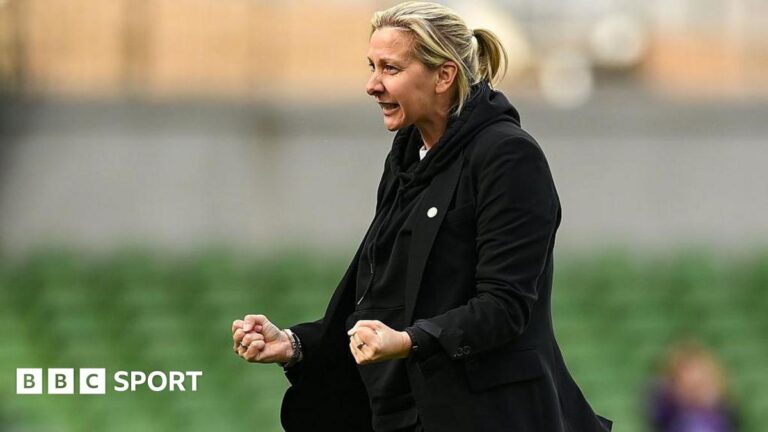 Republic of Ireland 1-0 Poland: ‘Proper Irish performance’ – Carla Ward on Poland win Carla Ward celebrates win