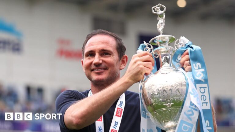 Frank Lampard named LMA manager of year after leading Coventry to Premier League Frank Lampard