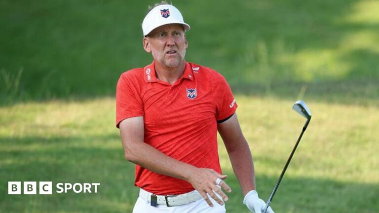 Ian Poulter: English golfer needs surgery after suffering knee injury ‘hopping up two steps’ Ian Poulter
