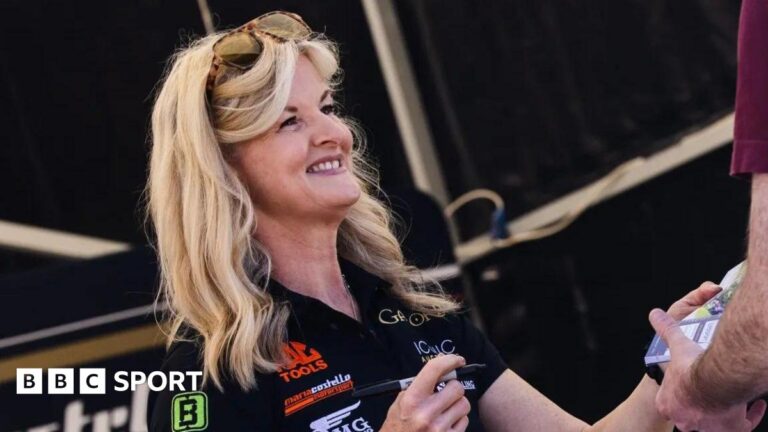 Isle of Man TT: Sidecar duo taken to hospital for assessment after incident Maria Costello