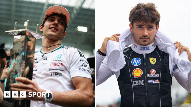 Miami Grand Prix: Harry Benjamin’s driver ratings for weekend of fourth race in 2026 A split image of Kimi Antonelli and Charles Leclerc