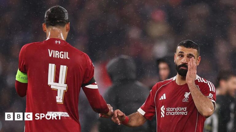 Wayne Rooney: Knowing when no longer at best level is hardest thing Virgil van Dijk and Mohamed Salah playing for Liverpool