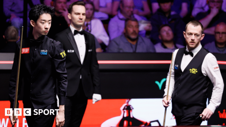 World Snooker Championship 2026: Wu Yize & Mark Allen set up thrilling finale to semi-final Wu Yize and Mark Allen assess a shot