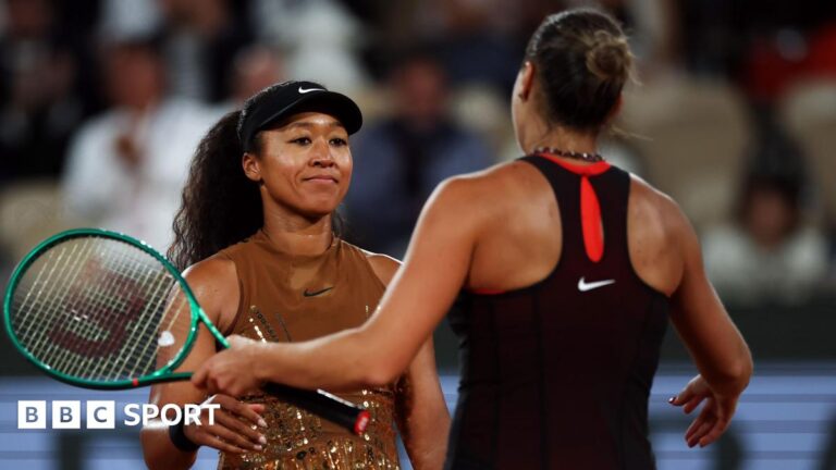 French Open 2026: Will Aryna Sabalenka and Naomi Osaka ‘open door’ for women’s night sessions? Naomi Osaka and Aryna Sabalenka embrace at the net after their 2026 French Open match