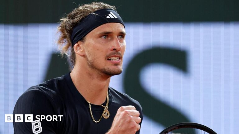 French Open 2026: Zverev, Mensik, Cobolli and Arnaldi reach Grand Slam semi-finals Alexander Zverev celebrates at the 2026 French Open