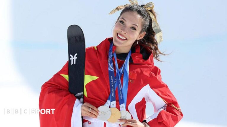 Olympic Games: International Olympic Committee announces new grant for all future Olympians Eileen Gu poses while holding her three medals from the Milano Cortina 2026 Winter Olympics