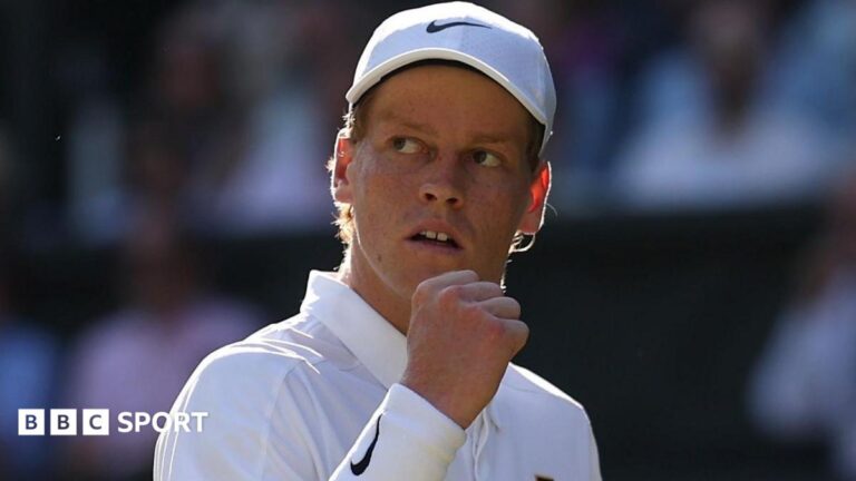 Wimbledon 2026: Jannik Sinner seeks to resume dominance after French Open shock Jannik Sinner celebrates winning a point at Wimbledon in 2025