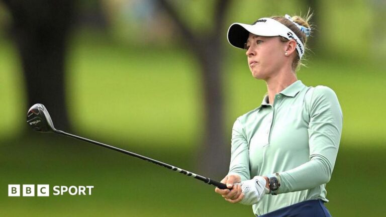 Women’s PGA: Nelly Korda trails Ina Yoon by six as she chases hat-trick Nelly Korda