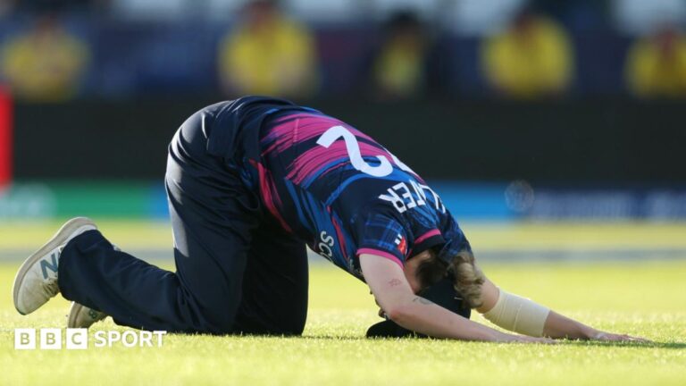 Women’s T20 World Cup: Scotland agonisingly short of famous win over West Indies BBC Sport microphone and phone
