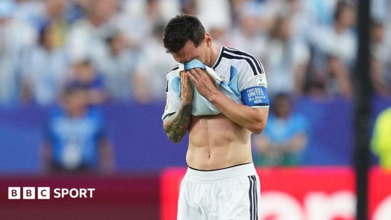 World Cup 2026: Argentine presenter resigns after wrongly saying Lionel Messi’s father had died Messi drew level with Miroslav Klose at the top of the all-time World Cup goalscoring list after his hat-trick against Algeria