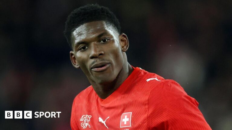World Cup 2026: Switzerland’s Breel Embolo granted approval to travel to US after delay Breel Embolo in action for Switzerland
