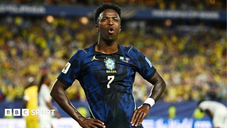 World Cup 2026: The real Brazil have still to show up Brazil's Vinicius Jr celebrates scoring against Haiti at the 2026 World Cup