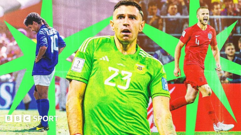 World Cup 2026 last 32: A guide to penalty shootouts Lionel Messi celebrates his World Cup final shootout penalty against France