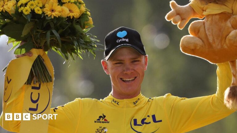Chris Froome: Four-time Tour de France winner retires Chris Froome celebrating at the Tour de France