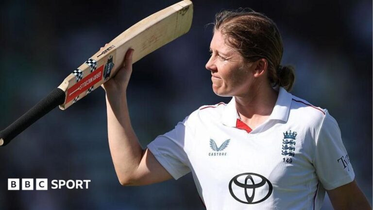 England vs India: Heather Knight and Tammy Beaumont fall cheaply as hosts face huge defeat BBC Sport microphone and phone