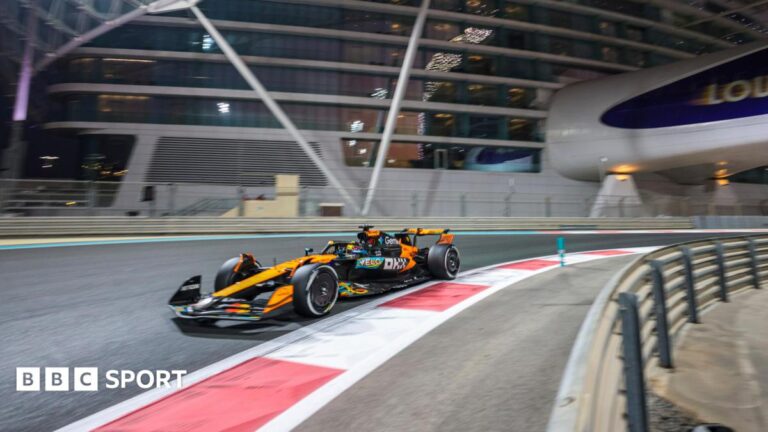 F1 season to finish in Europe if war continues, says Stefano Domenicali Oscar Piastri's McLaren at last year's Abu Dhabi Grand Prix