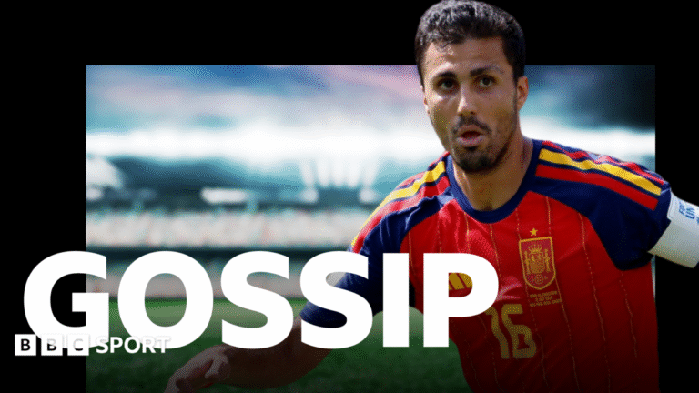 Football gossip: Rodri, Jones, Romero, Kolo Muani, Sangare, Bailey, Matsima Daily Mirror back page
